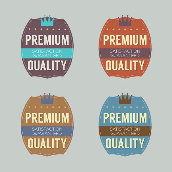 Set of Vintage Retro Badge — Stock Vector