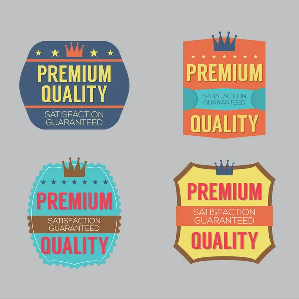 retro vintage rozet kümesi