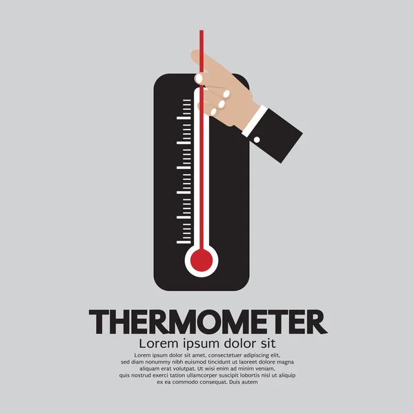 温度计天气矢量图 — 图库矢量图片