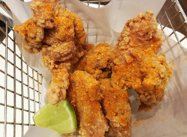 Fried Chicken Crispy Bucket — Stock Photo, Image