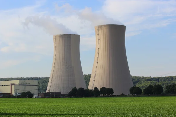 Centrale nucleare in Germania — Foto Stock