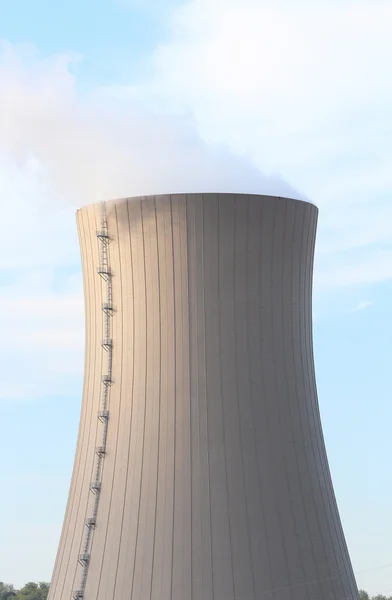 Almanya'da nükleer enerji santrali — Stok fotoğraf