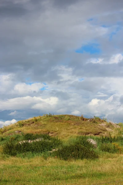 Nordsjön sanddyner i sommar — Stockfoto