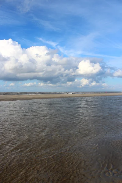 Nordsjön stranden — Stockfoto