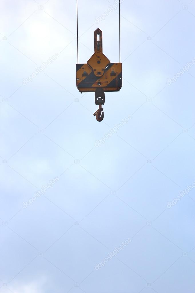 A crane hook