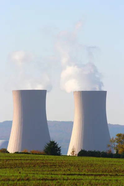 Centrale nucleare in Germania — Foto Stock