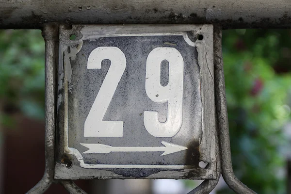 House numbers — Stock Photo, Image