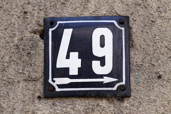 Αριθμοί σπιτιών — Φωτογραφία Αρχείου