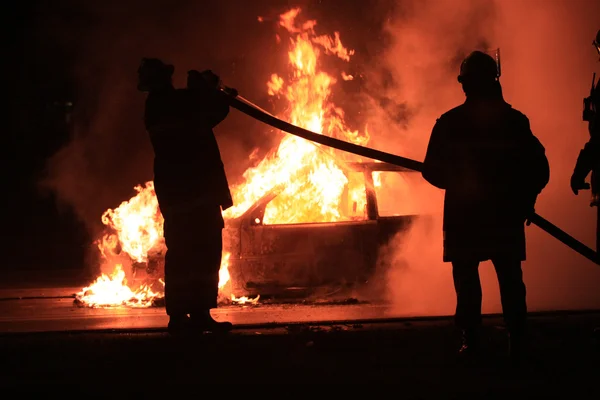 Brandbekämpfung — Stockfoto