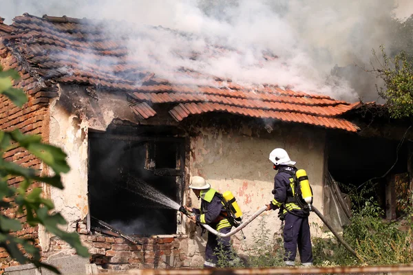 Feuerwehrmann — Stockfoto