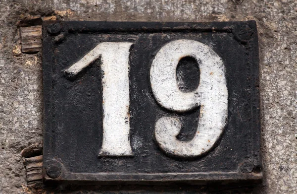 House number — Stock Photo, Image