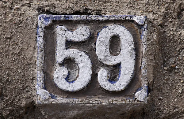 Número de casa — Foto de Stock