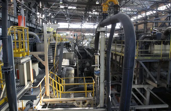 Instalación de equipos industriales —  Fotos de Stock