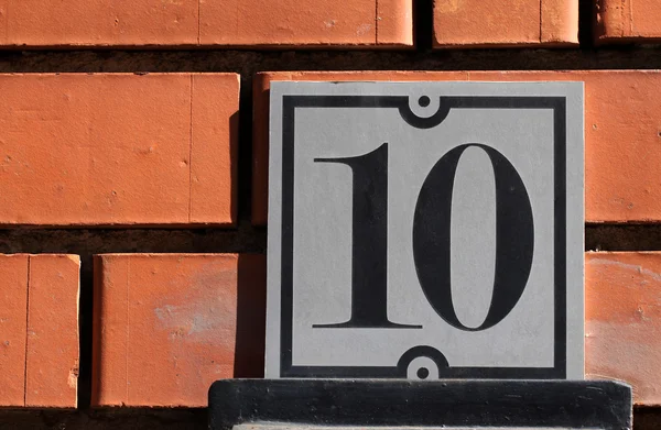 House number — Stock Photo, Image