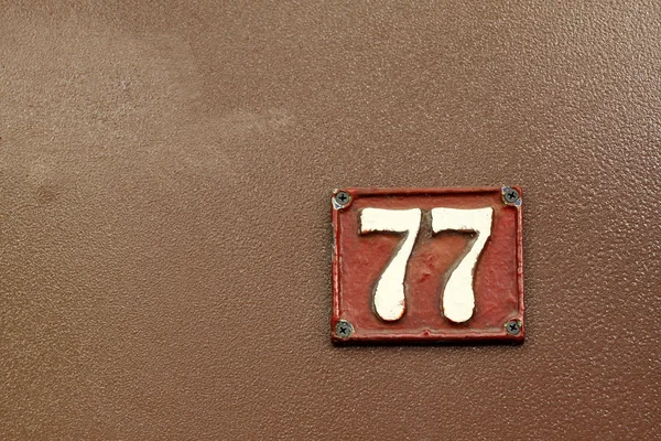 House number — Stock Photo, Image