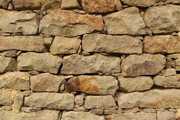 Tle kamiennego muru poziome — Zdjęcie stockowe