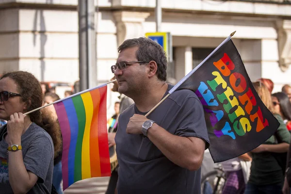 Sofia Bulgarije Juni 2015 Sofia Pride Het Grootste Jaarlijkse Evenement — Stockfoto