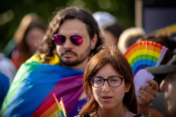Sofia Bulgarije Juni 2022 Sofia Pride Evenement Ter Ondersteuning Van — Stockfoto