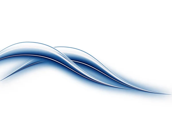 Deniz dalgalarının (beyaz arka plan soyut kompozisyon)