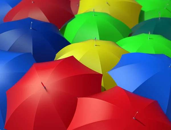 Renkli şemsiyeler