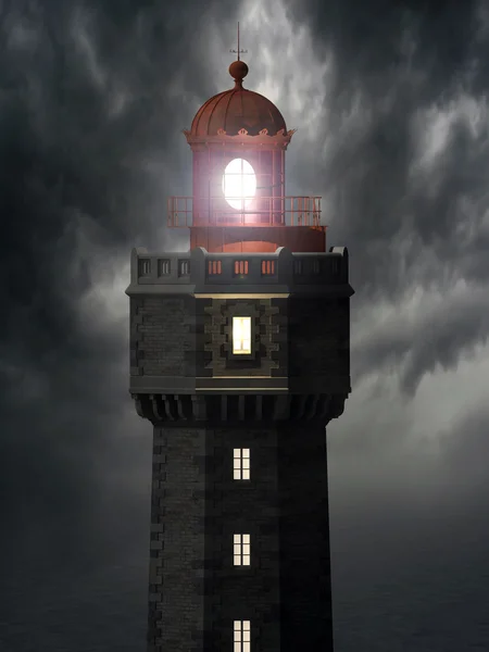 Jument-Leuchtturm — Stockfoto