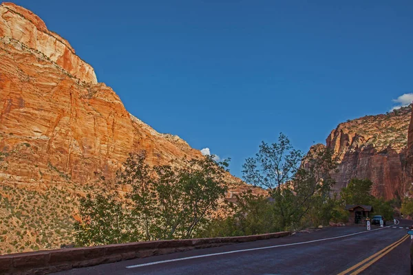 Zion National Park Landscape Zion Park Boulevard Springdale Utah — Stock Photo, Image