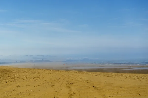 Er is een mist op de kust — Stockfoto