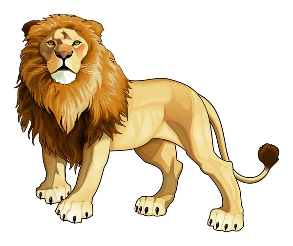 Raja Singa. Grafik Vektor