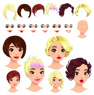 Moda Bayan avatarları.