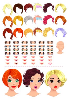 Moda Bayan avatarları.