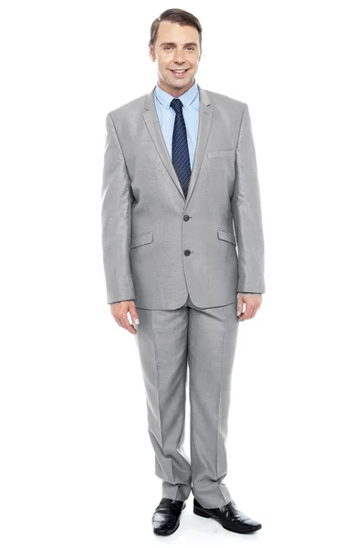 Full length portrait of professional businessman — Stock Photo, Image