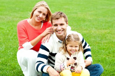 Açık mutlu Beyaz aile rahatlatıcı