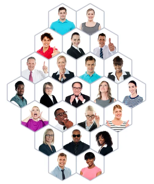 ırklı Grubu'nun headshot koleksiyonu