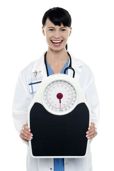 Are you ready for a weight check ? — Stock Photo, Image