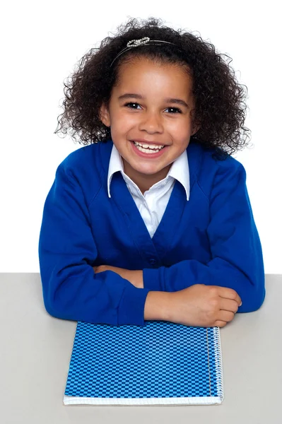 Cheerful African American student — Stock Photo, Image