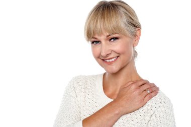 şık bir poz çarpıcı son moda erkek