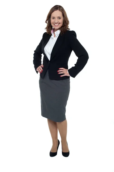 Charming middle aged businesswoman — Stock Photo, Image