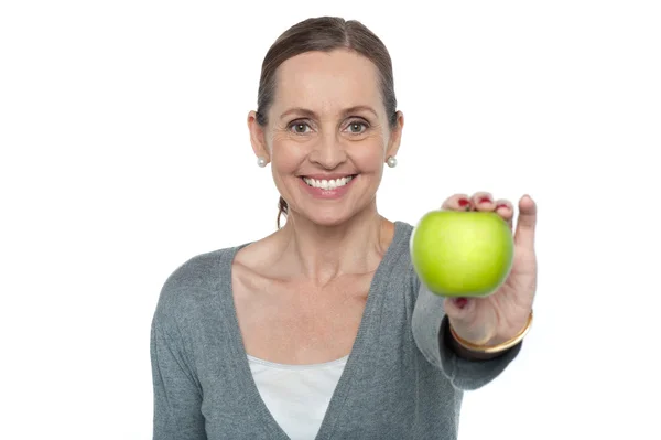 An apple a day keeps the doctor away — Stock Photo, Image