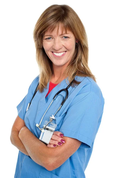 Portrait of a confident medical expert — Stock Photo, Image