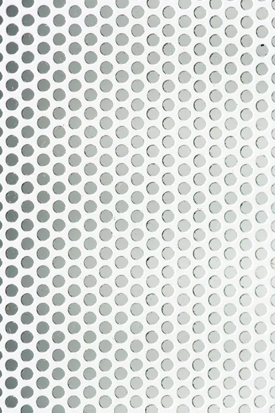 Perforated metal grid texture — Stock Photo, Image