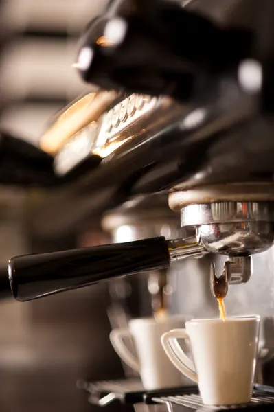 Hot espresso coffee! — Stock Photo, Image