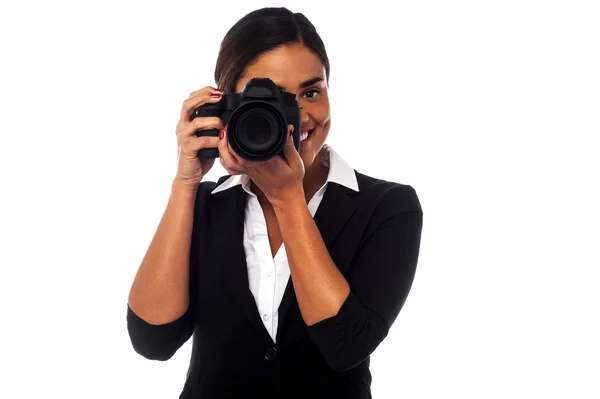 Are you ready for a picture? — Stock Photo, Image