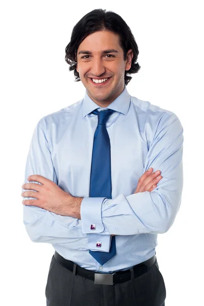 Portrait of a confident young business person — Stock Photo, Image