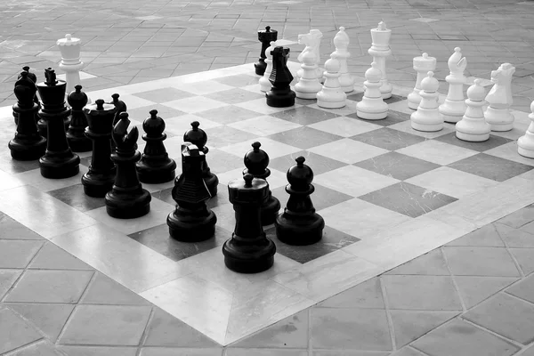 Шах и мат! Игра окончена. — стоковое фото