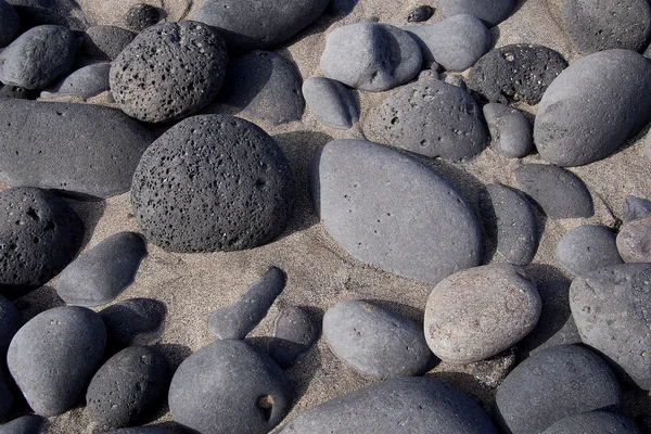 Fondo abstracto de piedras y arena —  Fotos de Stock