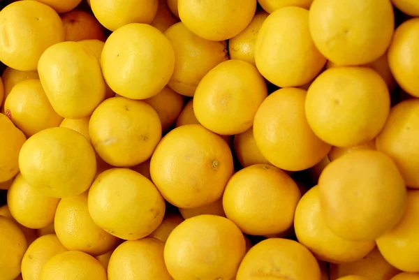 Fresh tangerines citrus fruits — Stock Photo, Image