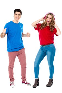 dans ve müzik zevk çift