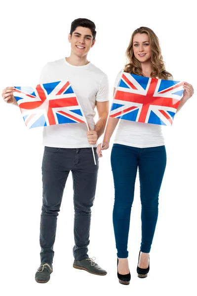 We are proud British supporters — Stock Photo, Image