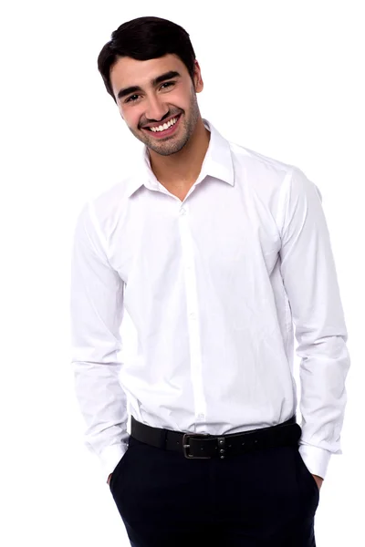 Good looking male business executive — Stock Photo, Image