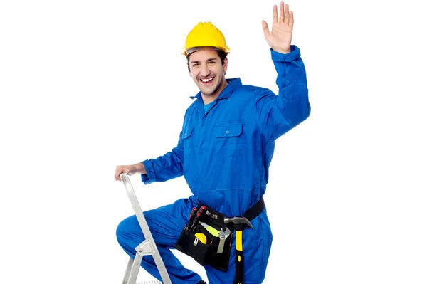 Pessoal, está na hora do trabalho em equipa. ! — Fotografia de Stock